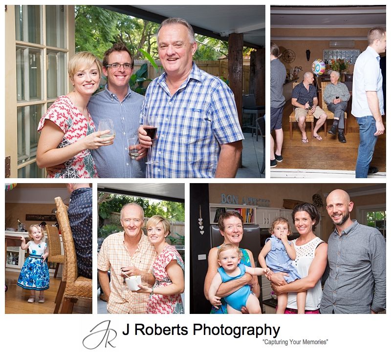 90th Birthday Party Photography Sydney Family Home Roseville